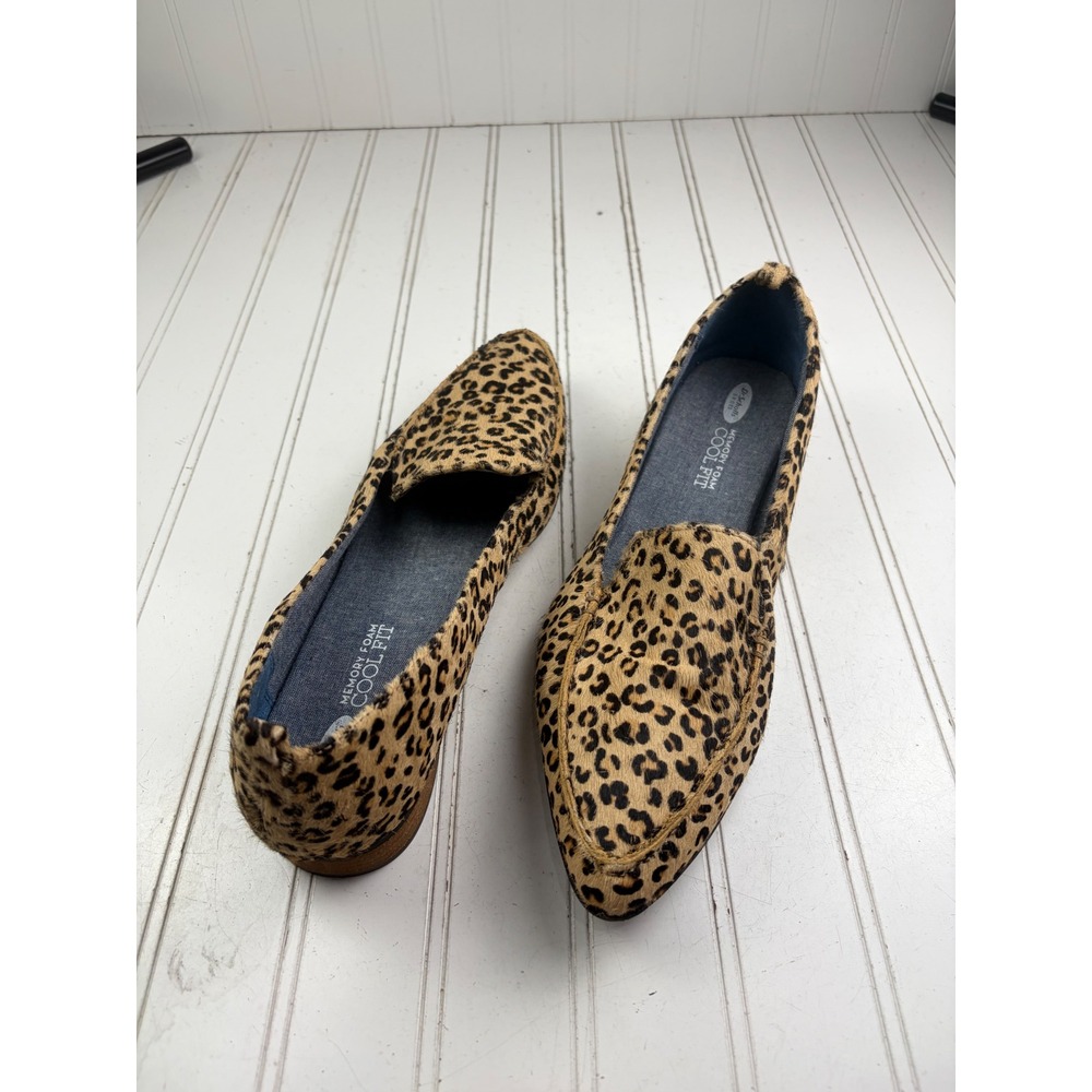 Dr. Scholl's Leopard Print Comfort Slip On Flats Loafers Women's Size 11 - Picture 9 of 10